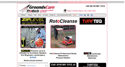 Desktop Screenshot of groundscare-products.co.uk