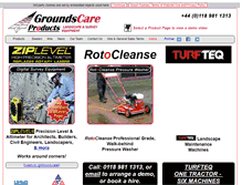 Tablet Screenshot of groundscare-products.co.uk